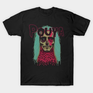 Rapper Pouya Retro Shorror Punk Skull Style | Vintage Graphic T-Shirt